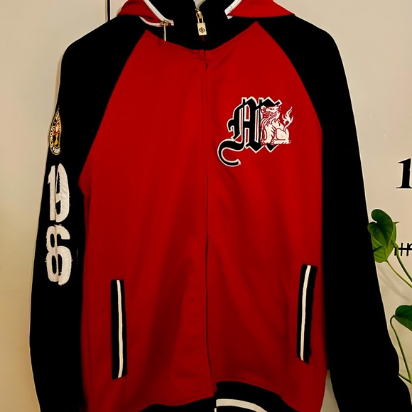 MECCA brand sweater hoodie jacket - Picture 1 of 5